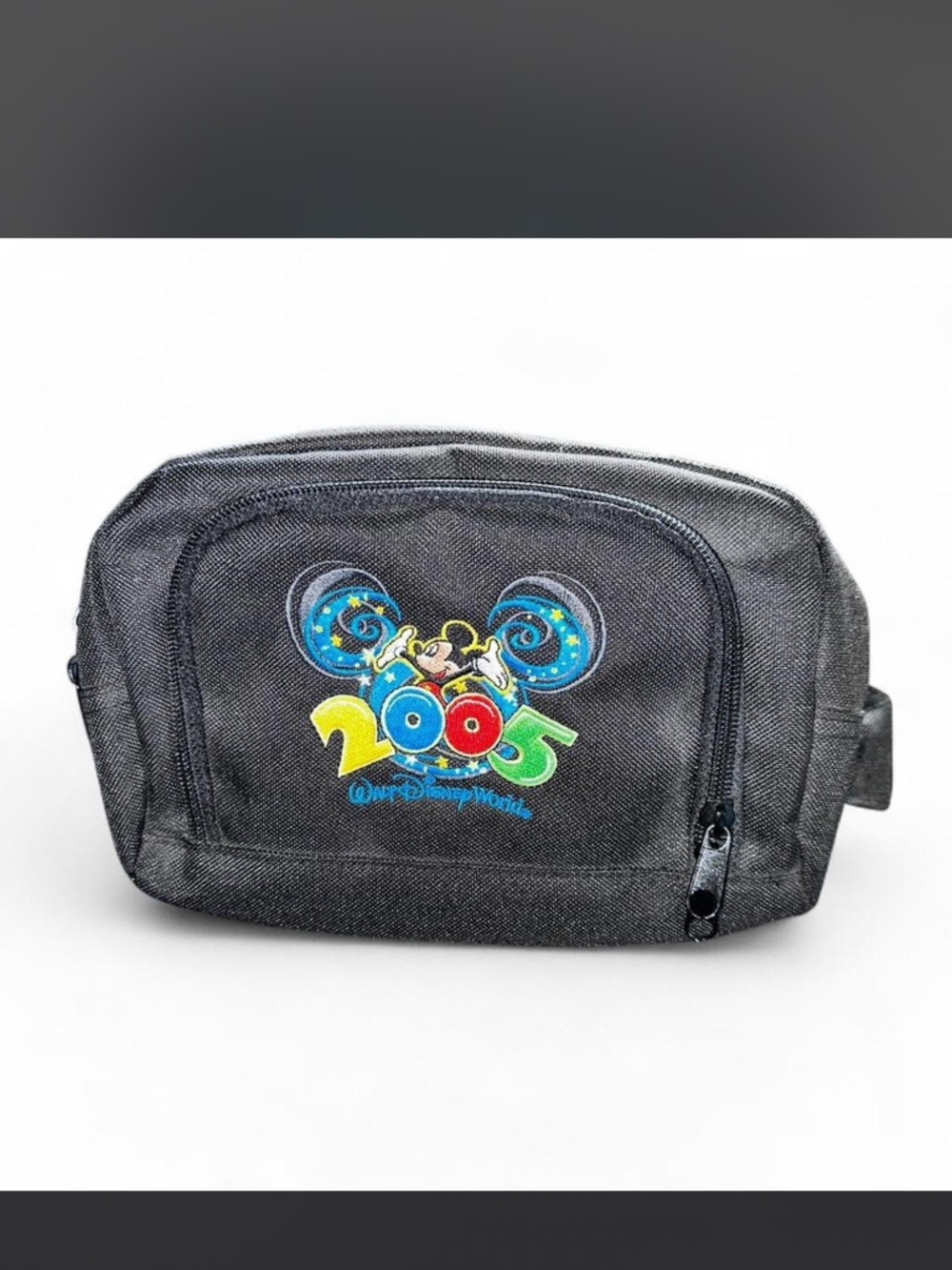 Walt Disney World 2005 Black Mickey Mouse fanny pack